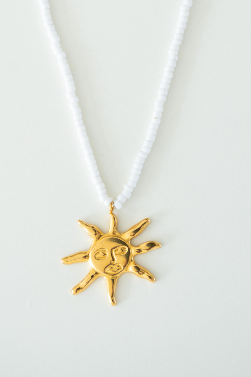 Beaded Sun Necklace