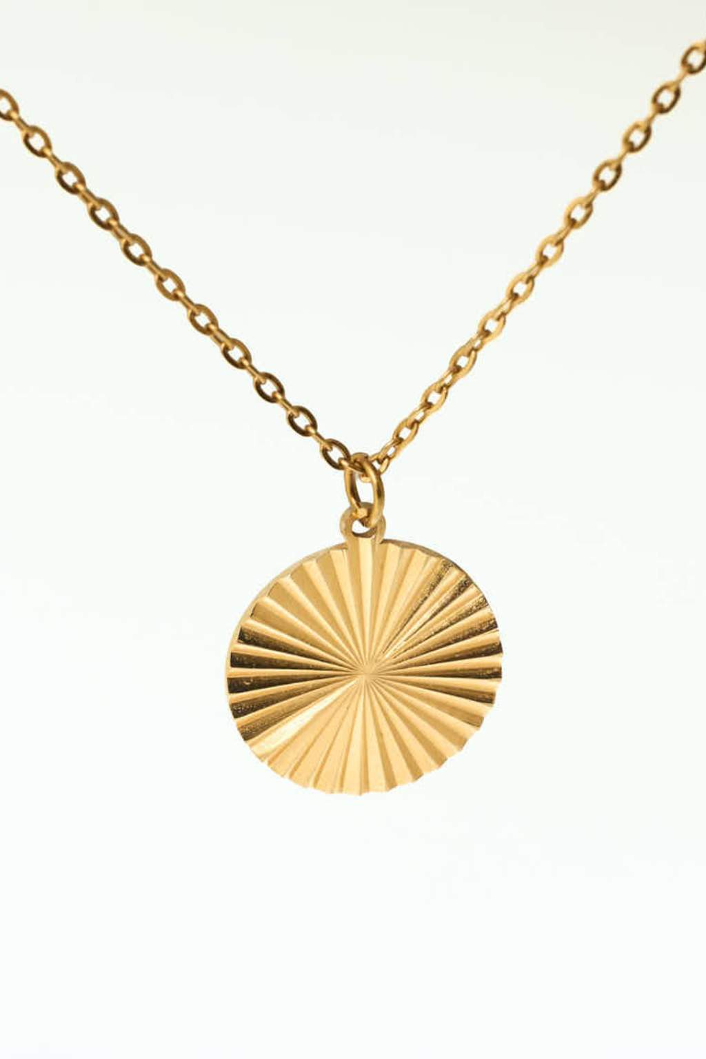Sun Ray Pendant Necklace