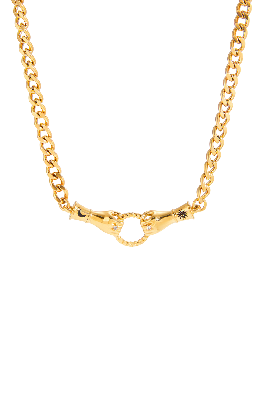 Friendship Sun & Moon Necklace