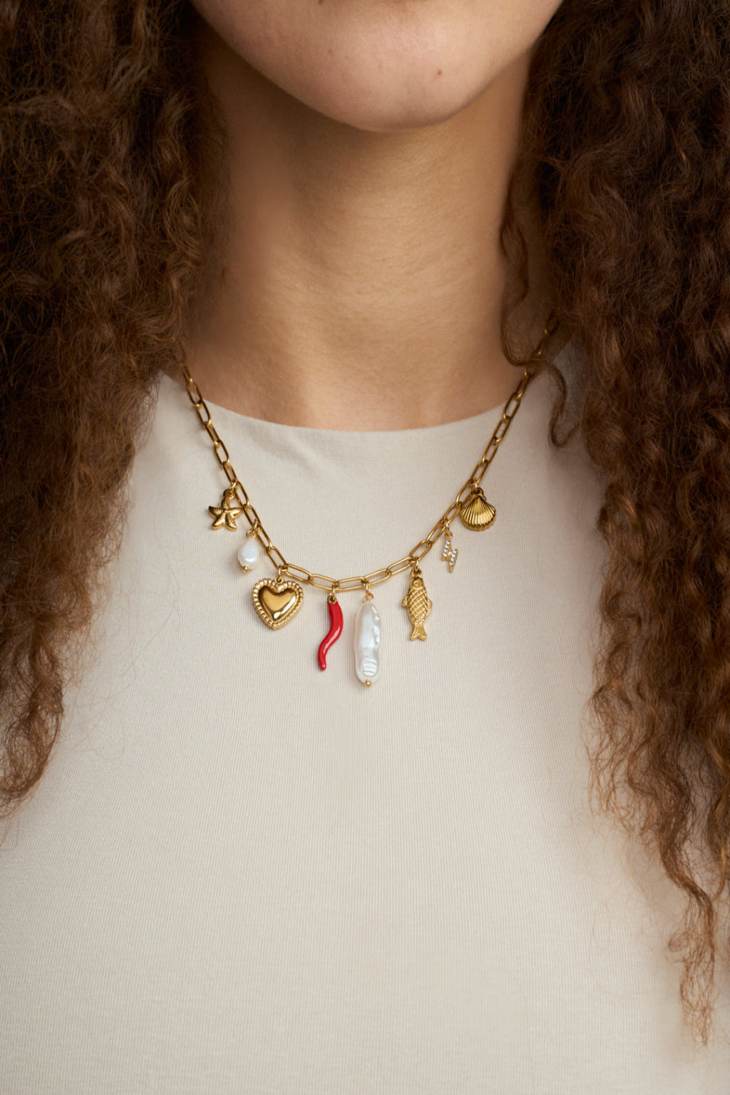 Mare Charm Necklace