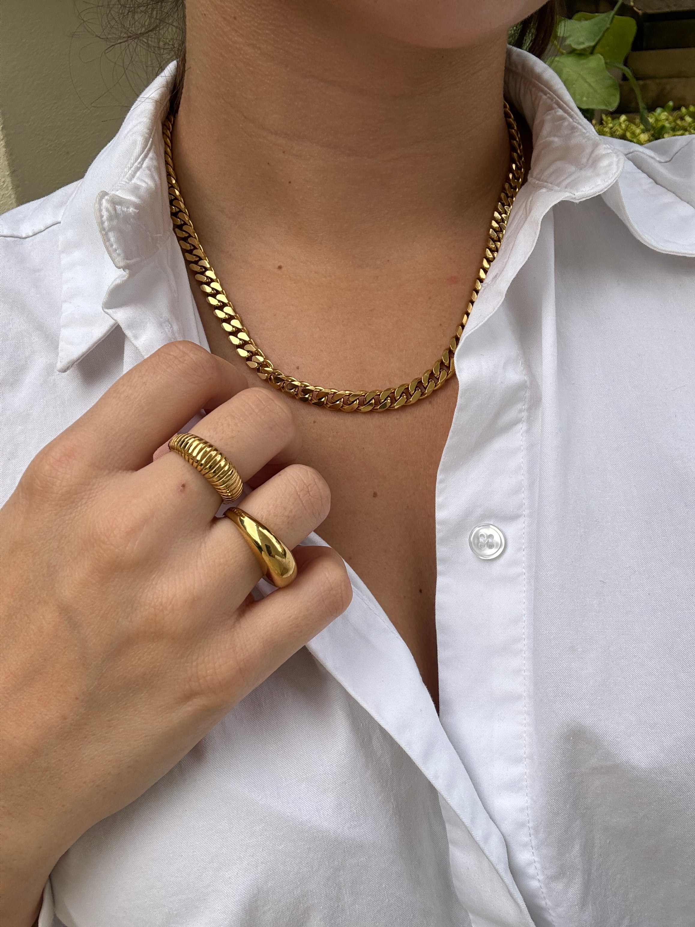 Chunky Arc Ring