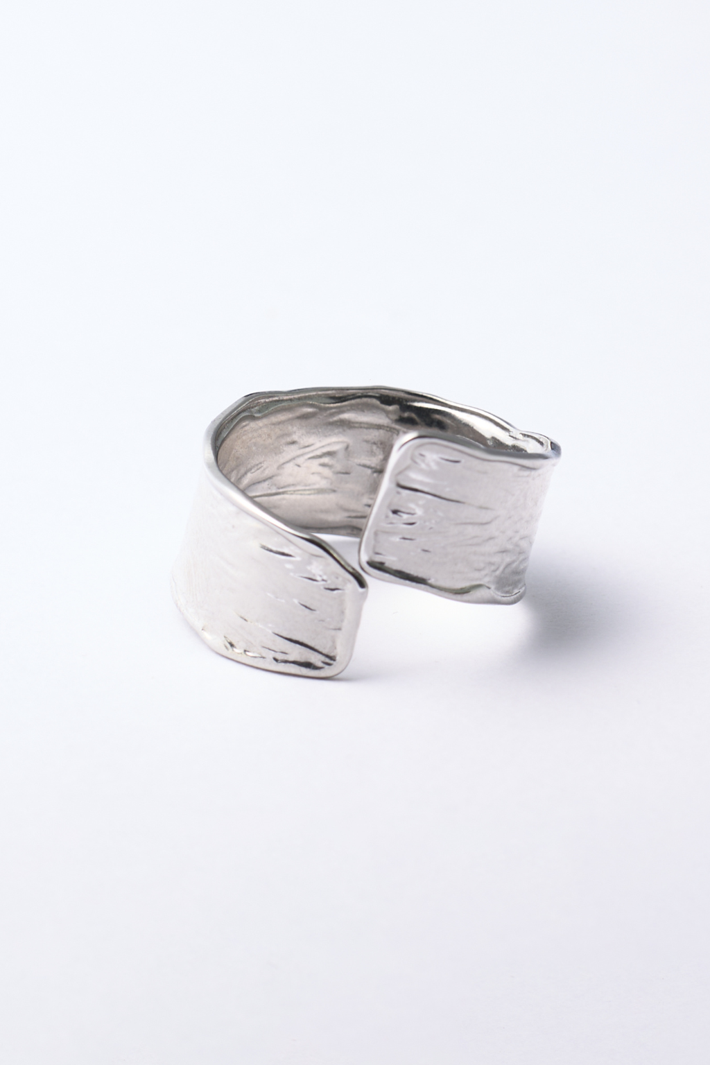 Silver Texture Ring