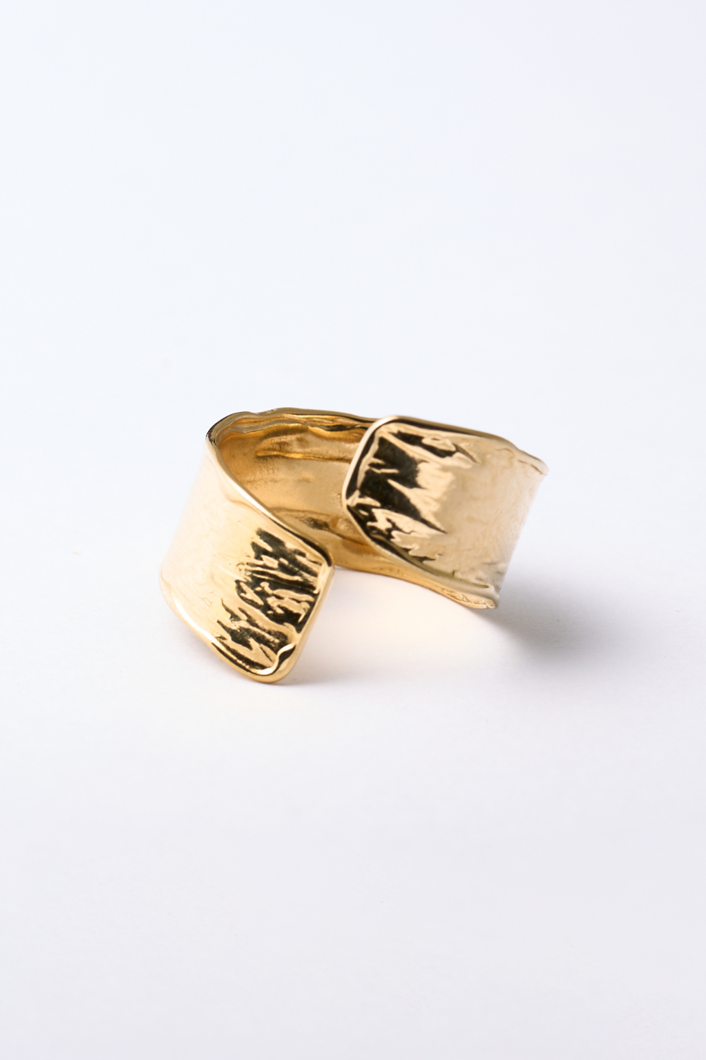 Gold Texture Ring