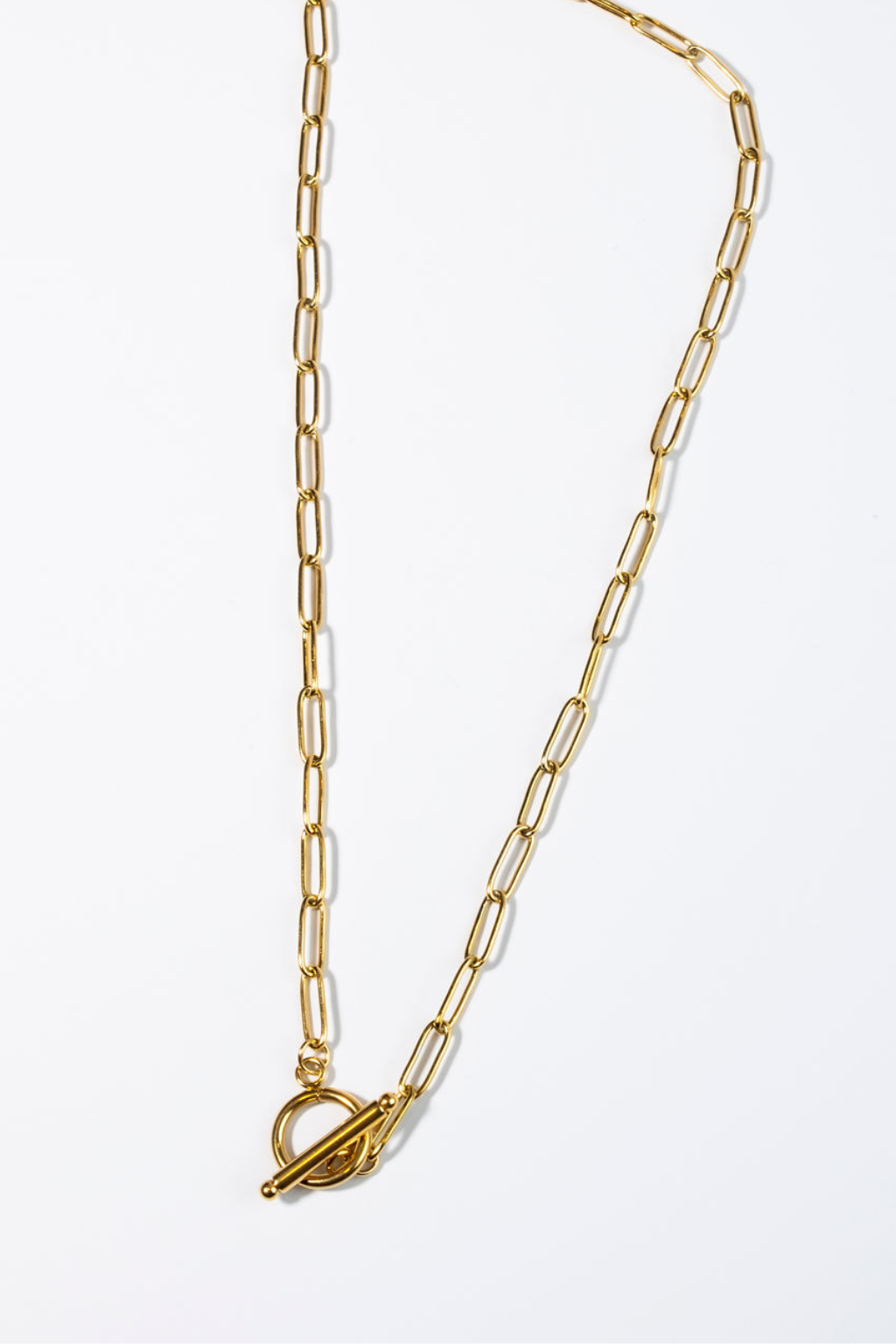 T-Bar Paperclip Necklace