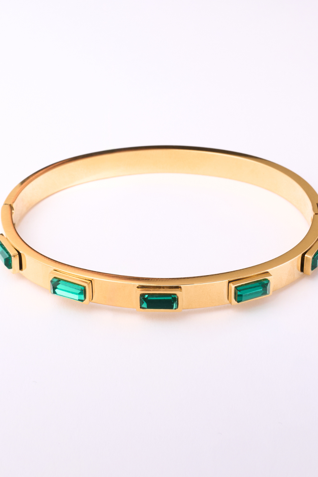 Green Gem Bangle