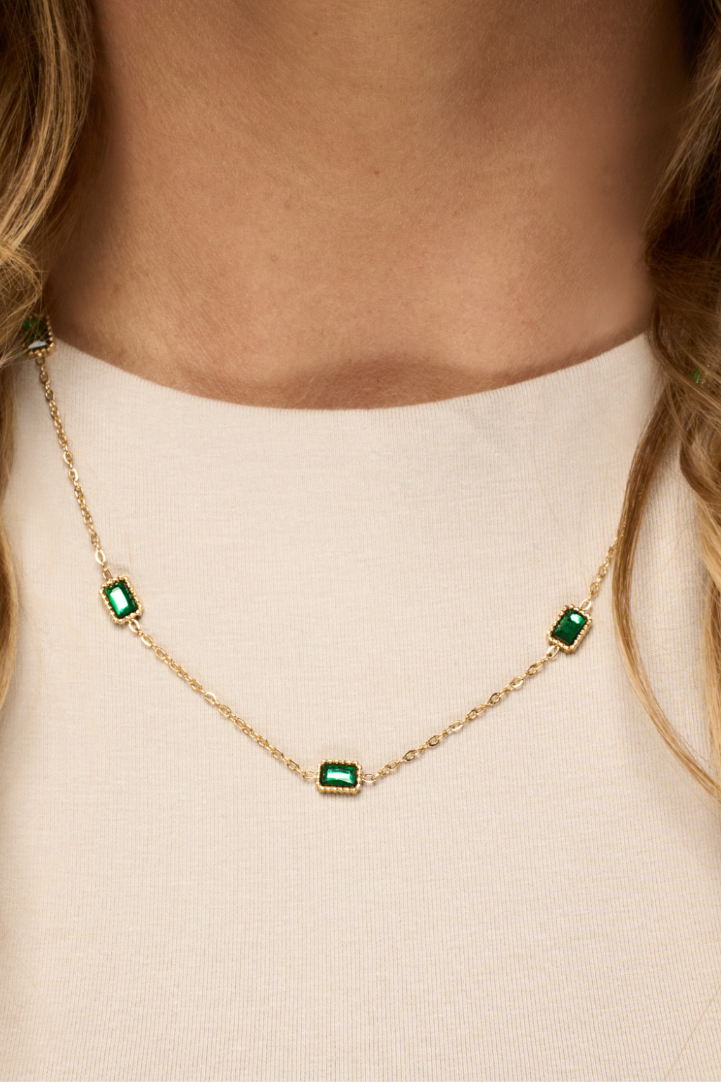 Green Gem Necklace