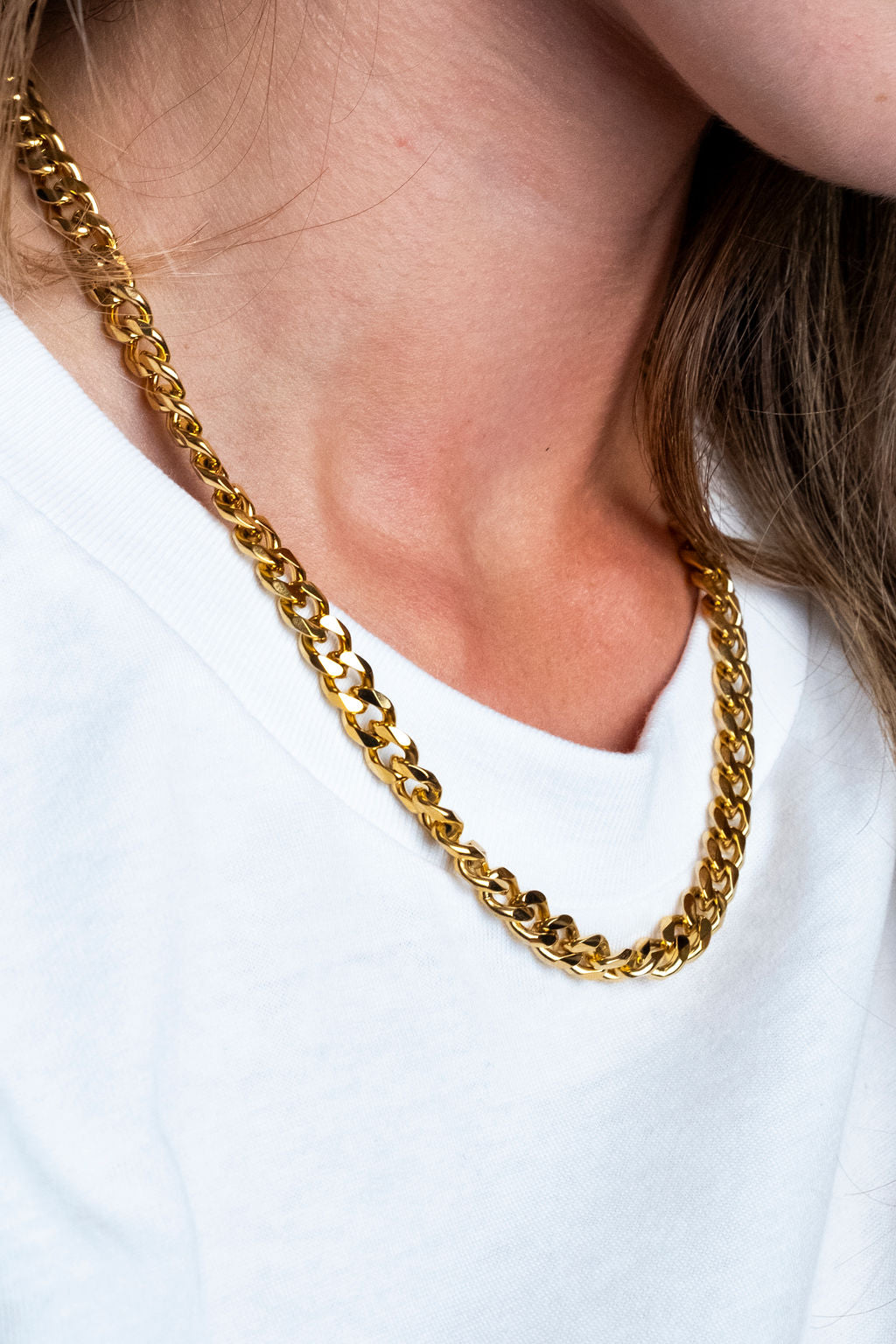 ‘Kensington’ Thick Chain Necklace