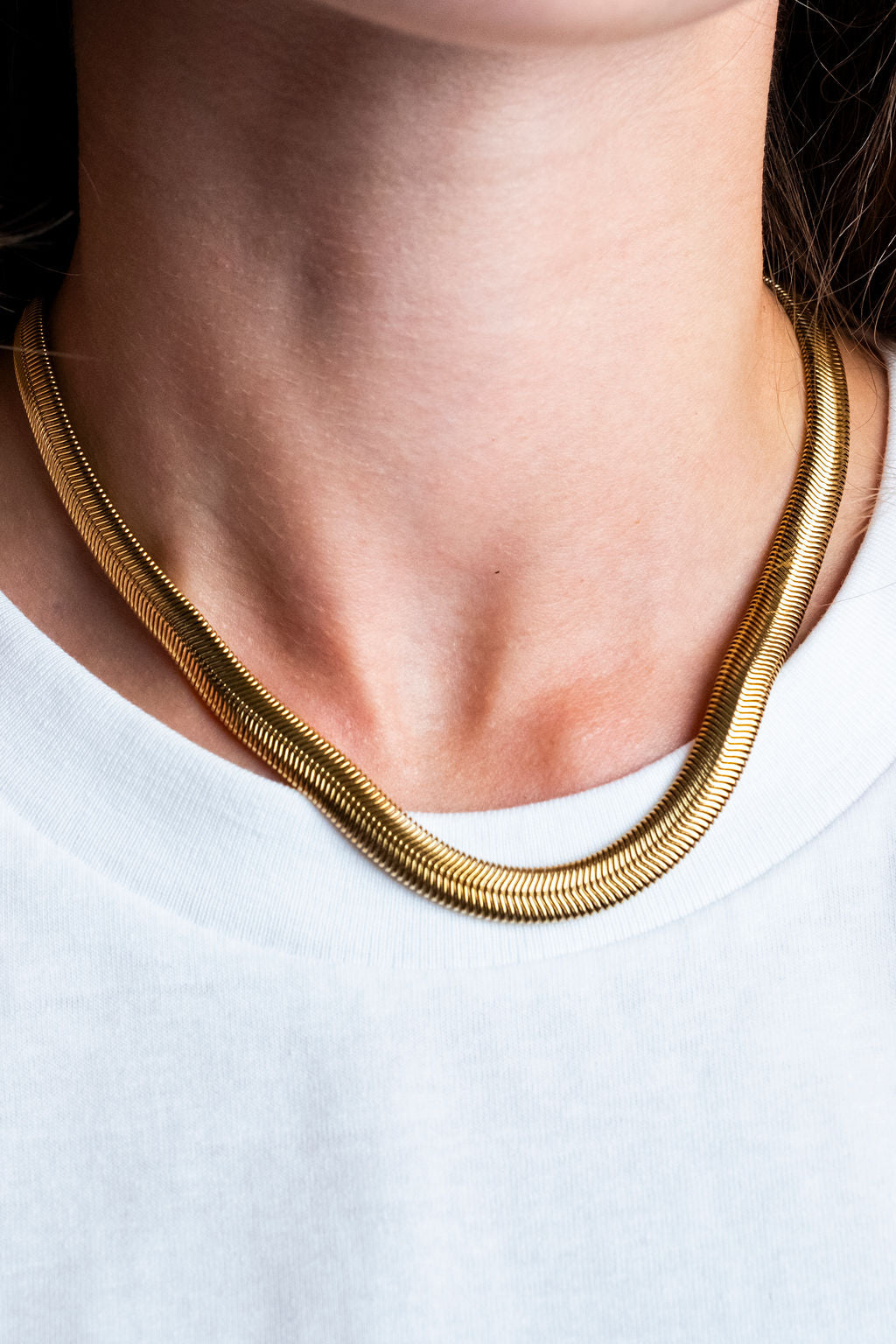 ‘Rome’ Snake Chain Necklace