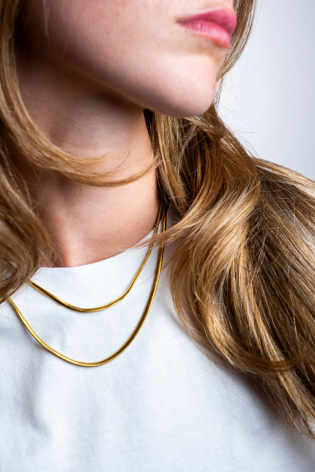 ‘Chelsea’ Classic Double Chain Necklace